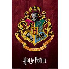 Pyramid Harry Potter Hogwarts School Crest 61X91Cm Tavla