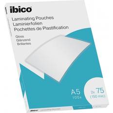 Ibico Lamineringslomme A5 75 micron (100 stk