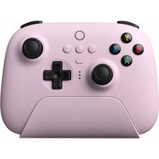 Android - Programmerbar Handkontroller 8Bitdo Ultimate Wireless 2.4g Controller with Charging Dock (PC) - Pastel Pink