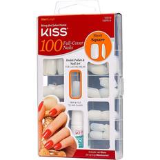 Kiss Lösnaglar Kiss Full Cover Short Square Nails 100-pack