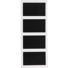 Securit Adhesive Chalkboard Labels Rectangle (Pack of 8)