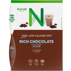 C-vitaminer Viktkontroll & Detox Nutrilett Meal Replacement Shake Chocolate 10-pack 10 st