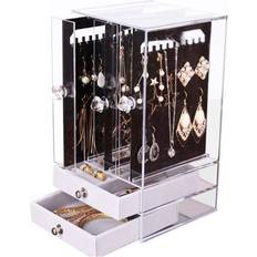 Dam Smyckesförvaring 24.se Transparent Jewelery Box - White