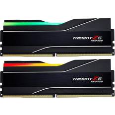 32 GB - 6000 MHz - DDR5 RAM minnen G.Skill Trident Z5 Neo RGB Black DDR5 6000MHz 2x16GB (F5-6000J3038F16GX2-TZ5NR)
