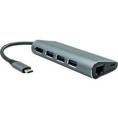 HDMI - USB-C USB-hubbar ProXtend USB-C 6in1 MultiHub