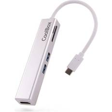 HDMI - USB-C USB-hubbar Coolbox miniDOCK USB-C Lite