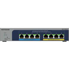 Netgear Gigabit Ethernet - PoE++ Switchar Netgear MS108EUP