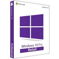 Microsoft Engelska Operativsystem Microsoft Windows 10 Pro N 32/64-Bit Flash drive