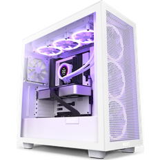 Micro-ATX - Midi Tower (ATX) Datorchassin NZXT H7 Flow Tempered Glass