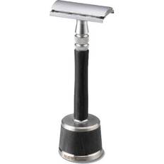 Feather Safety Razor Wood incl stand