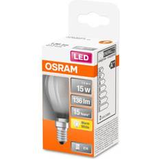 Osram E14 - Glober LED-lampor Osram Star classic B LED Lamps 1.5W E14