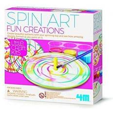 Great Gizmos Elefanter Leksaker Great Gizmos 4M 404769 Little Craft Spin Art Fun Creation, flerfärgad