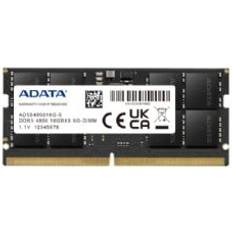 16 GB - DDR5 RAM minnen på rea Adata SO-DIMM DDR5 4800MHz 16GB (AD5S480016G-S)