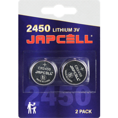Japcell Lithium CR2450 Batteri 2-Pack