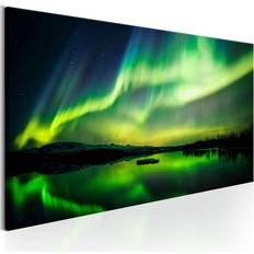 Artgeist Canvas Tavla - Green Sky - 120x40 Tavla