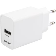 Essentials 12W Wall Charger with MicroUSB Cable