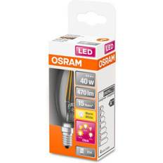 Osram E14 LED-lampor Osram LED-lampa kronljus, E14 4W/827, dimbar