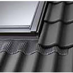Velux Intäckningsplåt Typ: Profilerat Aluminium, Trä Takfönster 3-glasfönster
