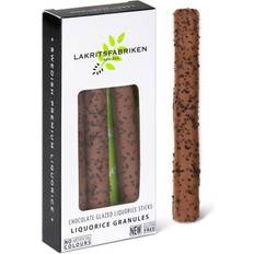 Lakritsfabriken Granules Sticks Milk Chocolate Glazed Salt Liquorice 45g 3st