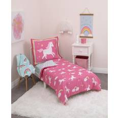 NoJo Carter's Rainbows And Unicorns 4-Piece Toddler Bedding Set Bed