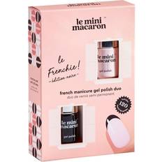 Le Mini Macaron French Manicure Gel Polish Duo Edition