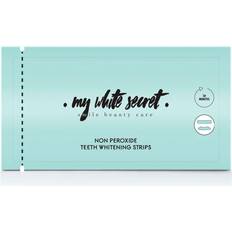 My White Secret Teeth Whitening Strips Bleaching/Whitening Stripes Without Peroxide
