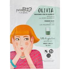 PuroBIO Ansiktsmasker PuroBIO Cosmetics Olivia Spirulina Milk Peel-Off Mask pulverform 13