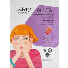 PuroBIO Ansiktsmasker PuroBIO Cosmetics Olivia Red Fruits Peel-Off Mask pulverform 13
