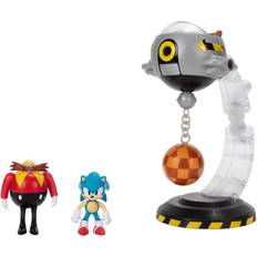 Sonic Plastleksaker Sonic Egg Mobile Battle Set with Sonic & Dr Eggman
