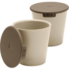 Bibs Haklappar Bibs Cup Set Vanilla