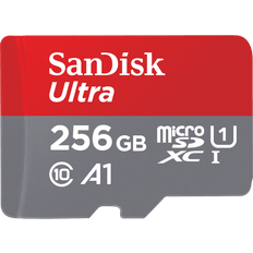 256 GB Minneskort & USB-minnen SanDisk Ultra MicroSDXC Class 10 UHS-I U1 A1 150MB/s 256GB