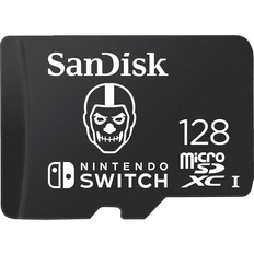 128 GB - microSDXC Minneskort SanDisk Nintendo Switch microSDXC Class 10 UHS-I U3 100/90MB/s 128GB