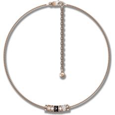 Emporio Armani Rondel Necklace - Rose Gold/Transparent
