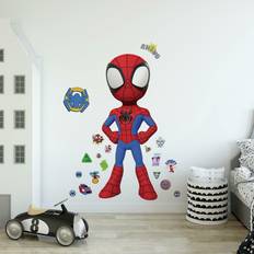 RoomMates Superhjältar Barnrum RoomMates Spidey & His Amazing Friends Peel & Stick Giant Wall Decals