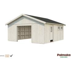 Palmako Garage Palmako Enkelgarage Andre 21,5 m2 kit obehandlad (Byggnadsarea )