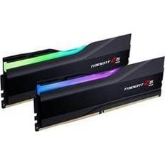 32 GB - 7600 MHz - DDR5 RAM minnen G.Skill Trident Z5 RGB Black DDR5 7600MHz 2x16GB (F5-7600J3646G16GX2-TZ5RK)