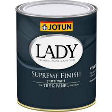 Jotun Inomhusfärger - Träfärger Målarfärg Jotun Lady Supreme Finish Träfärg White Base 0.68L