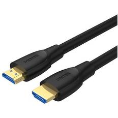 Unitek HDMI-kablar Unitek High Speed HDMI 2.0 Ultra HD/guldpläterad kontakt/18 bandbredd/bakåtkompatibel/stöder EDID