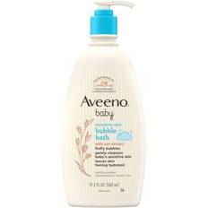 Aveeno Badskum Aveeno Baby Sensitive Skin Bubble Bath with Oat Extract 19.2