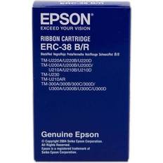 Epson Svart Färgband Epson ERC-38 svart/red ribbon