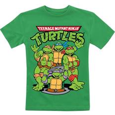 T-shirts Barnkläder Kid's Teenage Mutant Ninja Turtles Group T-shirt - Green