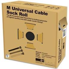 Silver Kabelskydd Multibrackets M Universal Cable Sock Roll Silver 20mm-W 50m-L