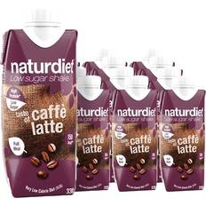 Naturdiet Vitaminer & Kosttillskott Naturdiet Shake Caffe Latte 330ml 12 st