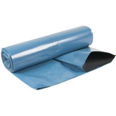 Staples Plastsäck LD-coex 125L 55my blå/svart