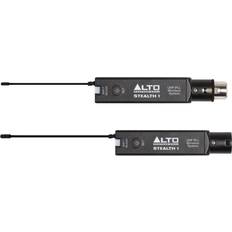 Mikrofoner med högtalare Alto Professional Stealth 1 – Trådlöst ljudsystem (mono UHF XLR) med sändare mottagare för strömförsedda högtalare, mixrar och dynamiska mikrofoner