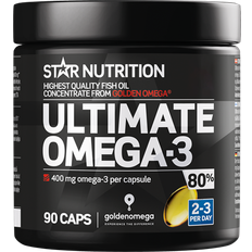 Star Nutrition Fettsyror Star Nutrition Ultimate Omega 3 400mg 90 st