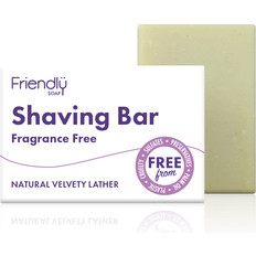 Friendly Soap Natural Shaving Bar Fragrance Free, 95 g, 95 gram