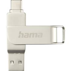 256 GB - USB 3.0/3.1 (Gen 1) - USB Type-C USB-minnen Hama C-Rotate Pro 256GB USB 3.1/USB-C
