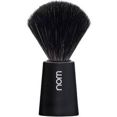 Nom CARL Shaving Brush Black Fibre Black