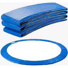 Arebos Skydd för trampolinkant för fjäderskydd 427 cm tillverkad av PVC och PE rivbeständig 100% UV-beständig Blå